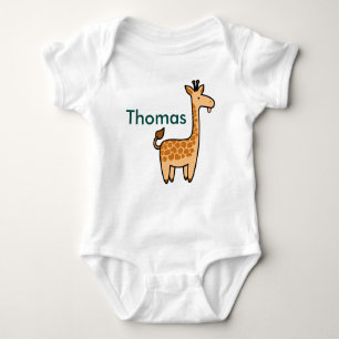 Giraffen-Gewohnheits-Strampler Baby Strampler