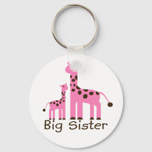Giraffen-große Schwester Schlüsselanhänger