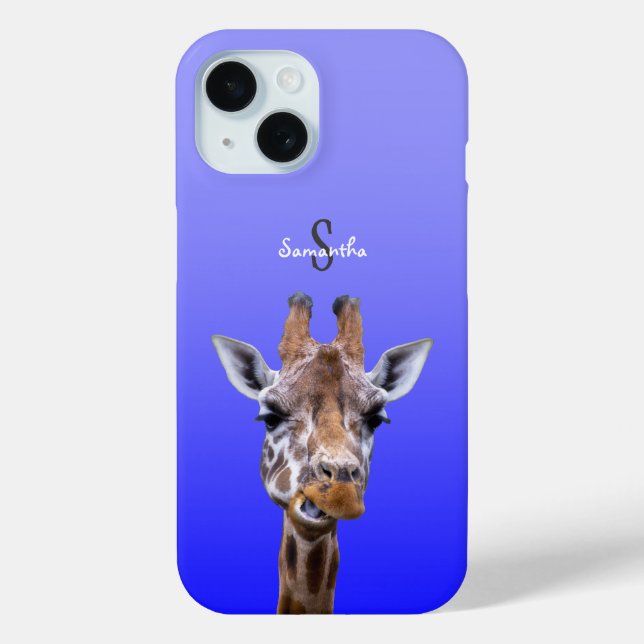 Giraffen-Handyhülle Case-Mate iPhone Hülle (Rückseite)