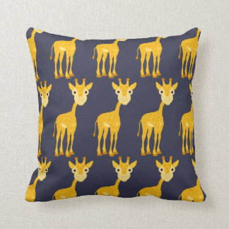 Giraffen-Kissen - illustrierter Druck Kissen