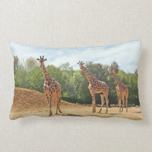 Giraffen-Kissen Lendenkissen