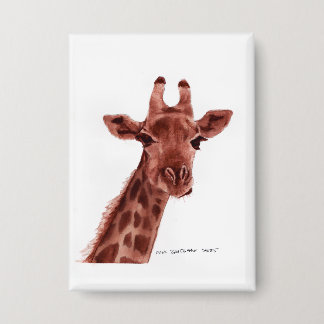 Giraffen-Knopf Button