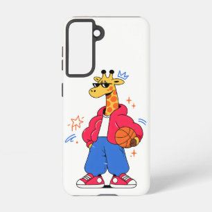 Giraffen können springen : Streetwear Hoops Samsung Galaxy Hülle