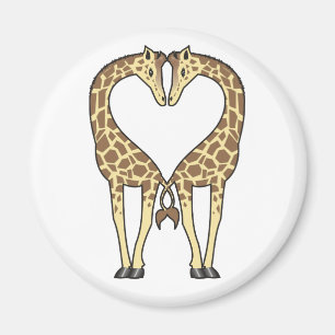 Giraffen-Liebe Magnet
