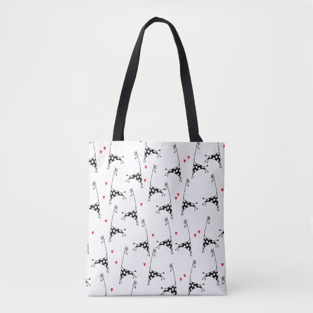 Giraffen-Liebhaber - ganz über Taschentasche Tasche (Vorderseite)