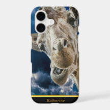 Giraffen mit niedlichem Unglaublich witzig Gesicht