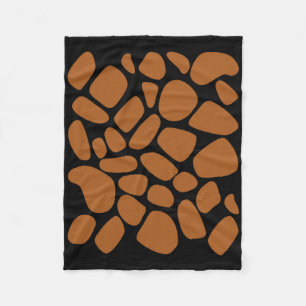 Giraffen-Muster-Trick oder Treat Dschungel Tier Fleecedecke
