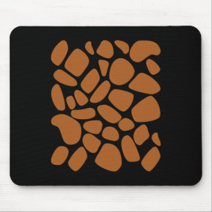 Giraffen-Muster-Trick oder Treat Dschungel Tier Mousepad