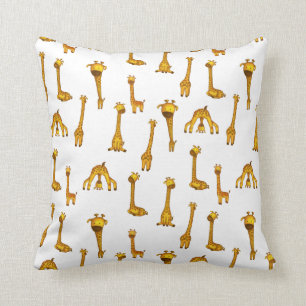 Giraffen-niedliches Safari-Tier-Muster Kissen