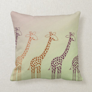Giraffen-Parade Kissen