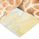 Giraffen-Porträt-Tier-Bild Mittelgroßer Tischläufer (Ecke)