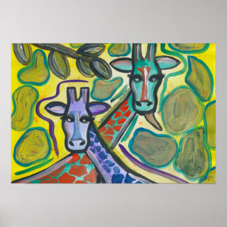 Giraffen Poster