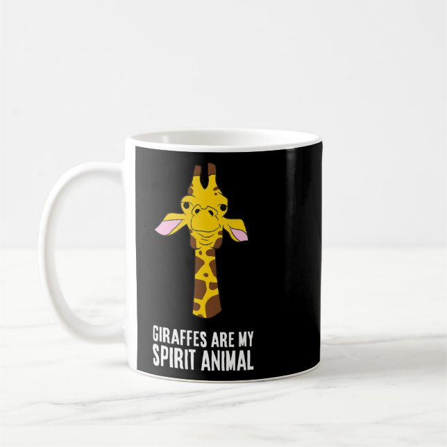 Giraffen sind mein Geist-Tier-Giraffe 1 Kaffeetasse (Links)