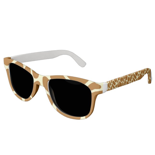 Giraffen-Sonnenbrille Brille (Schrägansicht)