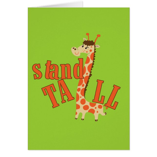 Giraffen-Stand hoch (Vorne)