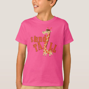 Giraffen-Stand hoch T-Shirt