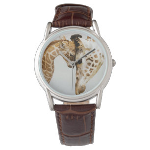 Giraffen-Uhr Armbanduhr