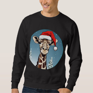 Giraffen Weihnachten Sweatshirt