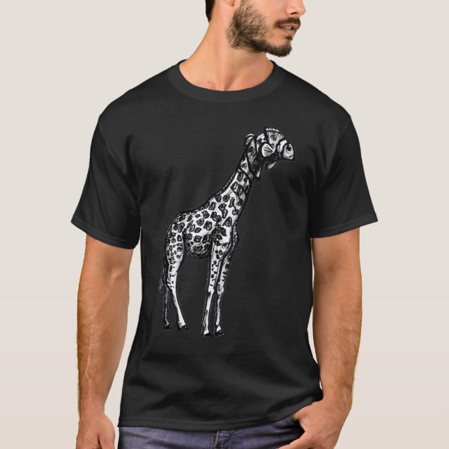 Giraffenartig T-Shirt (Vorderseite)