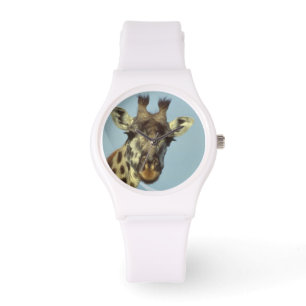 Giraffendesign Armbanduhr