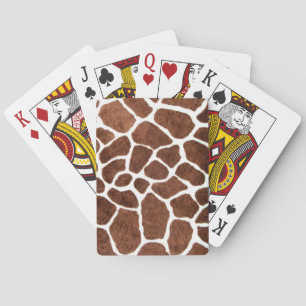 Giraffenflecken Spielkarten