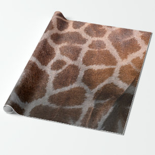 Giraffenhauttextur Geschenkpapier