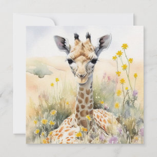 Giraffenkarte