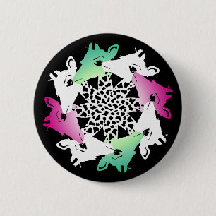 Giraffenkreis Button