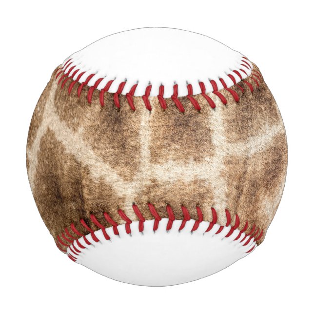 Giraffenmuster Baseball (Vorderseite)