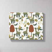 Giraffenmuster | farbiges Blumenmuster