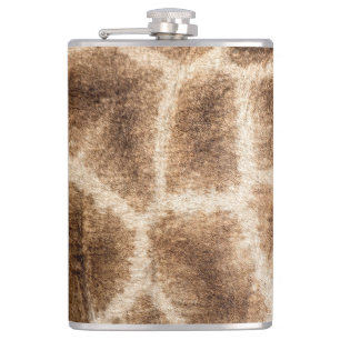 Giraffenmuster Flachmann