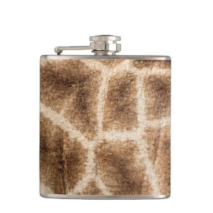 Giraffenmuster Flachmann