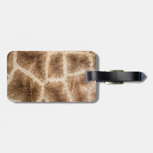 Giraffenmuster Gepäckanhänger