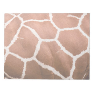 Giraffenmuster Notizblock