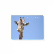 Giraffenname Blau Niedlich