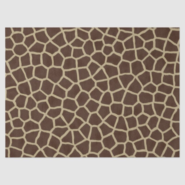 Giraffenpapier Seidenpapier (Vorderseite)