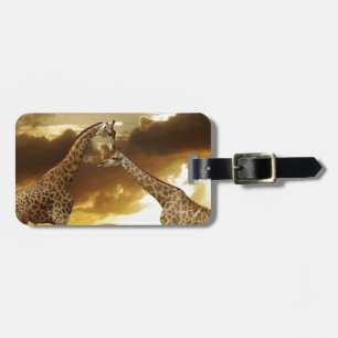 Giraffenparadies Gepäckanhänger