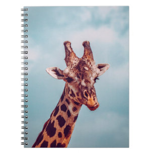 GIRAFFENPORTRAIT NOTIZBLOCK