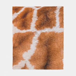 Giraffenprint Fleecedecke