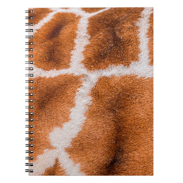Giraffenprint Notizblock (Vorderseite)