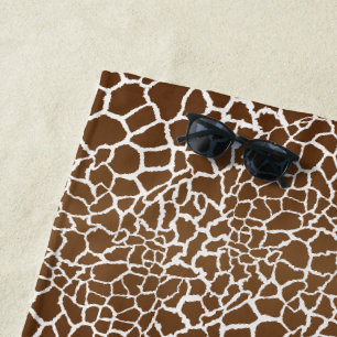 Giraffenprint Strandtuch