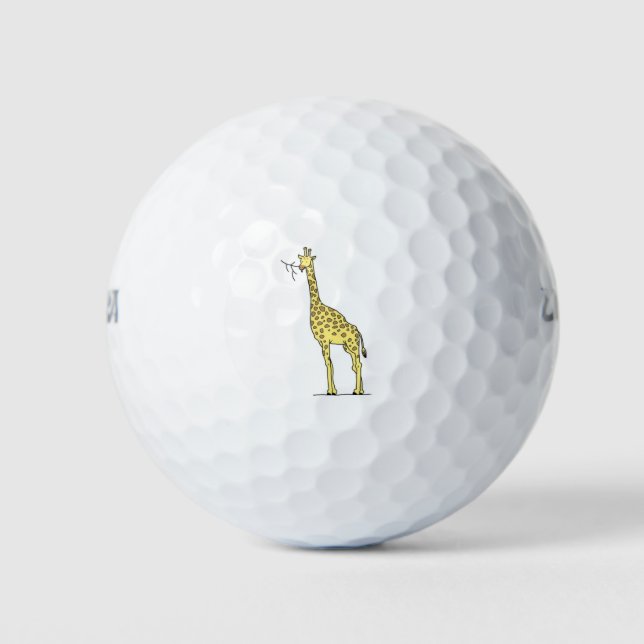 Giraffenprodukt Golfball (Vorderseite)