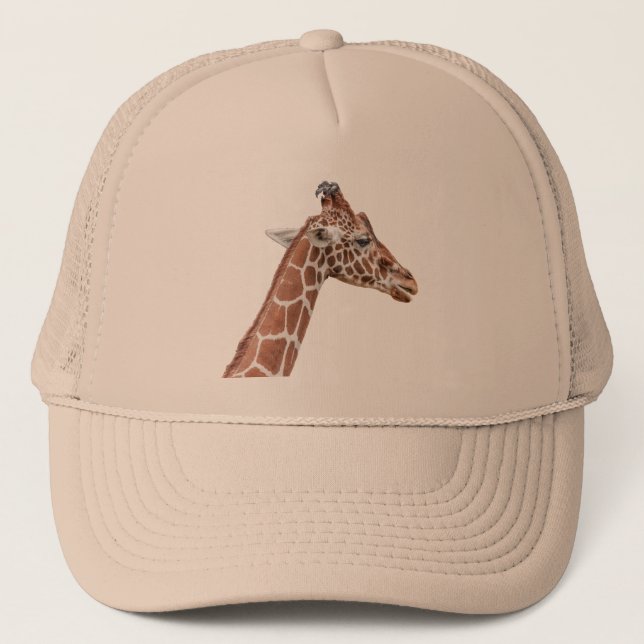 Giraffenprofil Truckerkappe (Vorderseite)