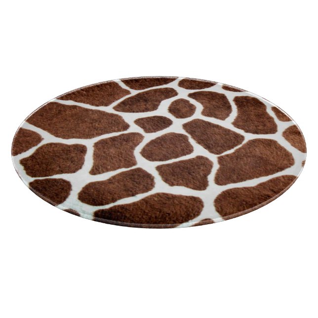 Giraffenstellen Schneidebrett (Ecke)