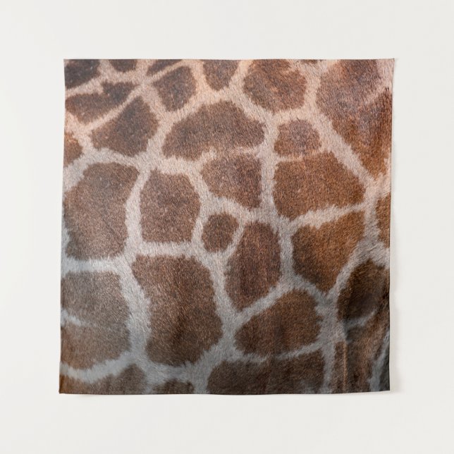 Giraffenstruktur Wandteppich (Vorderseite)