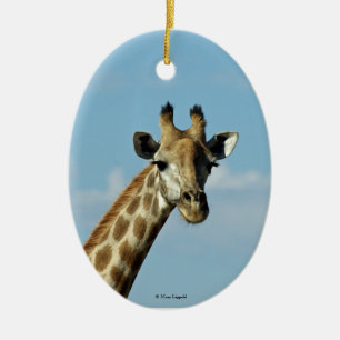 Giraffenverzierung Keramikornament
