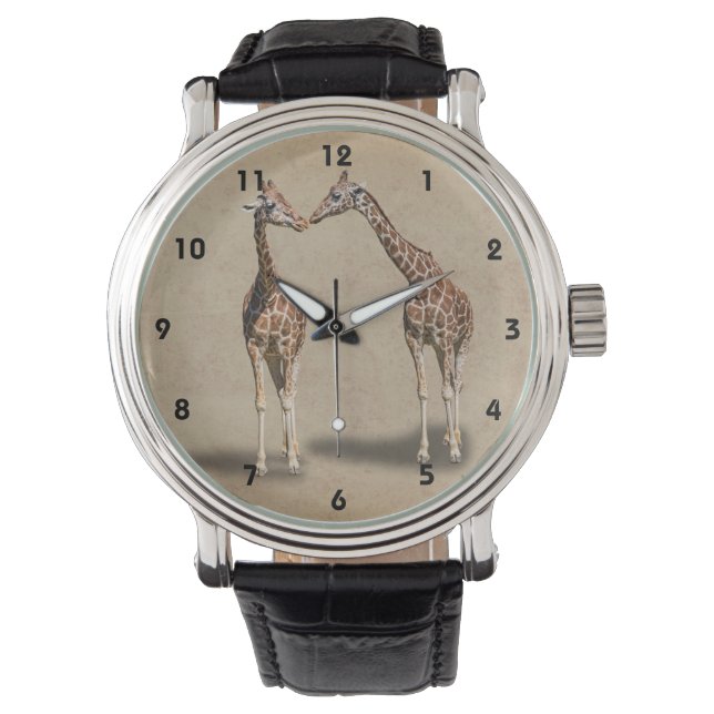 GIRAFFES ARMBANDUHR (Vorderseite)