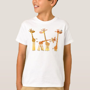 Giraffes de Dessin : T-shirt pour enfants du troup