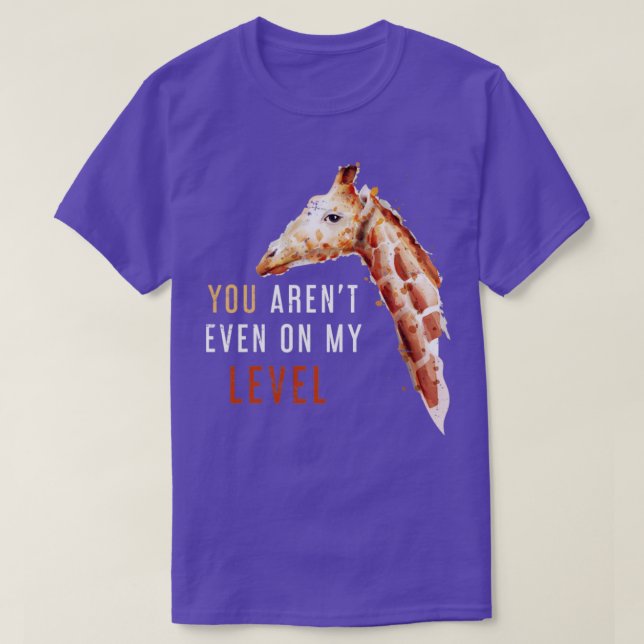 Giraffes Funny Giraffe T-Shirt (Design vorne)