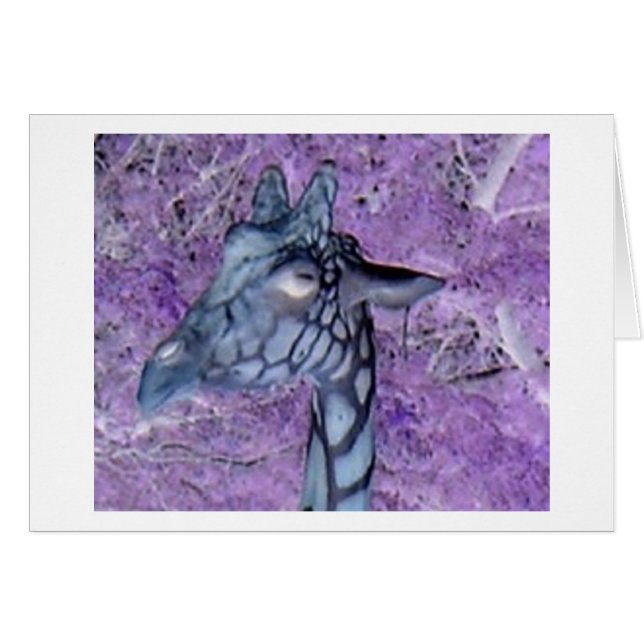 Giraffes pourpres (Devant horizontal)